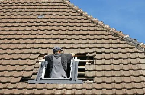 Pose de velux - Tanlay